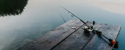 Fiskesæt (stang+hjul) - spinnefiskeri efter havørred m.m.