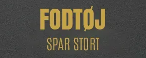 Fodt&oslash;j spar mindst 40%
