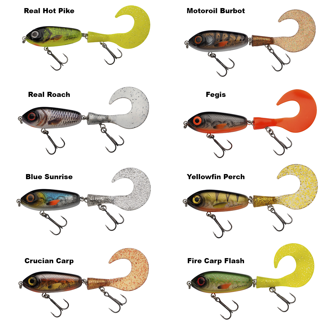 ABU Garcia Svartzonker McMio 180 Real Hot Pike - Hybrid agn