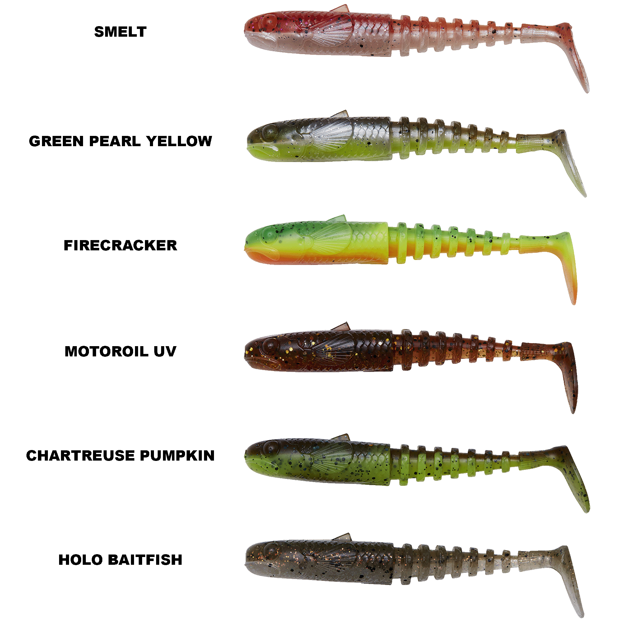 Savage Gear Gobster Shad 9cm 9gram Smelt - Aborre