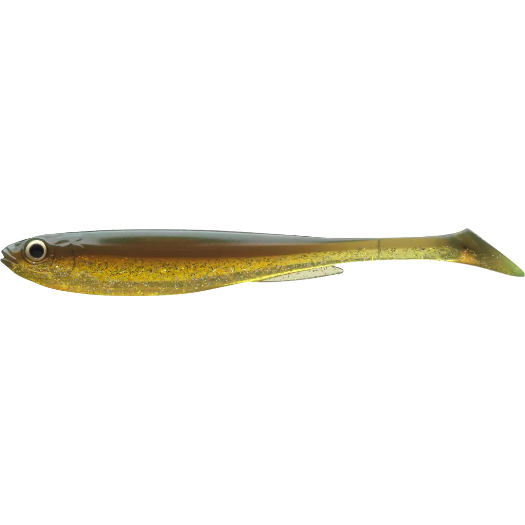 Daiwa Prorex Slim Shady Shad 7,5cm Golden Shiner - Aborre