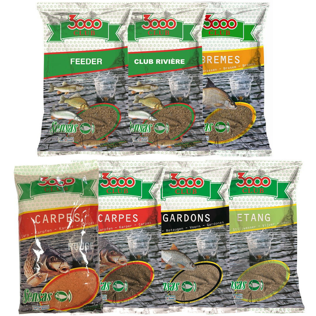 Sensas 3000 Club 1 kg Etang/Lake - Forfoder