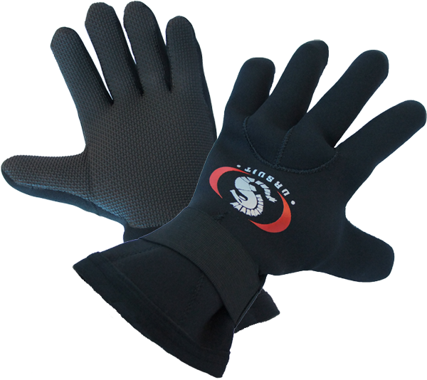 Ursuit Neoprene Gloves 5-Finger 3mm XL - Fiskehandsker