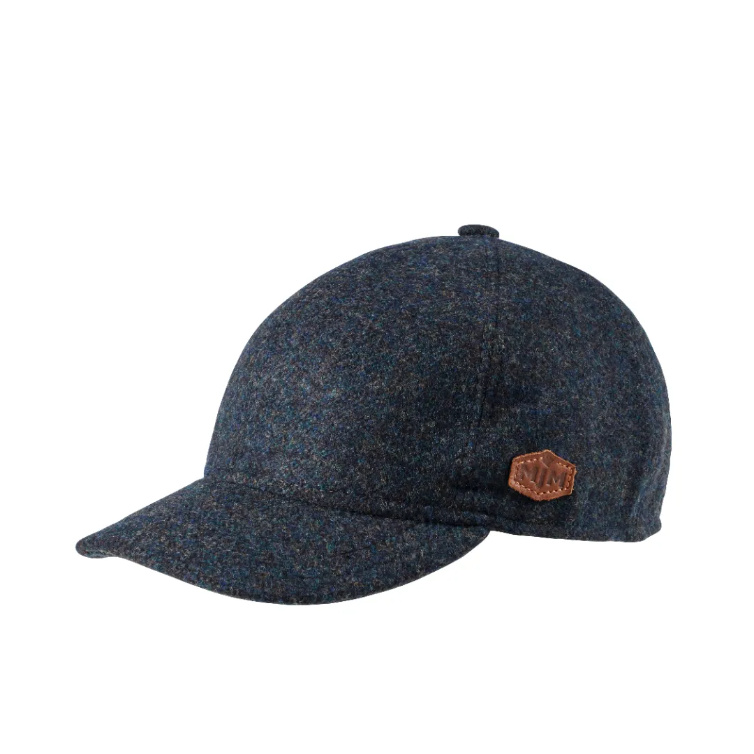 MJM Baseball EL - 100% Eco Merino Wool kun str. S og L L Loden (mørkegrøn) - Caps