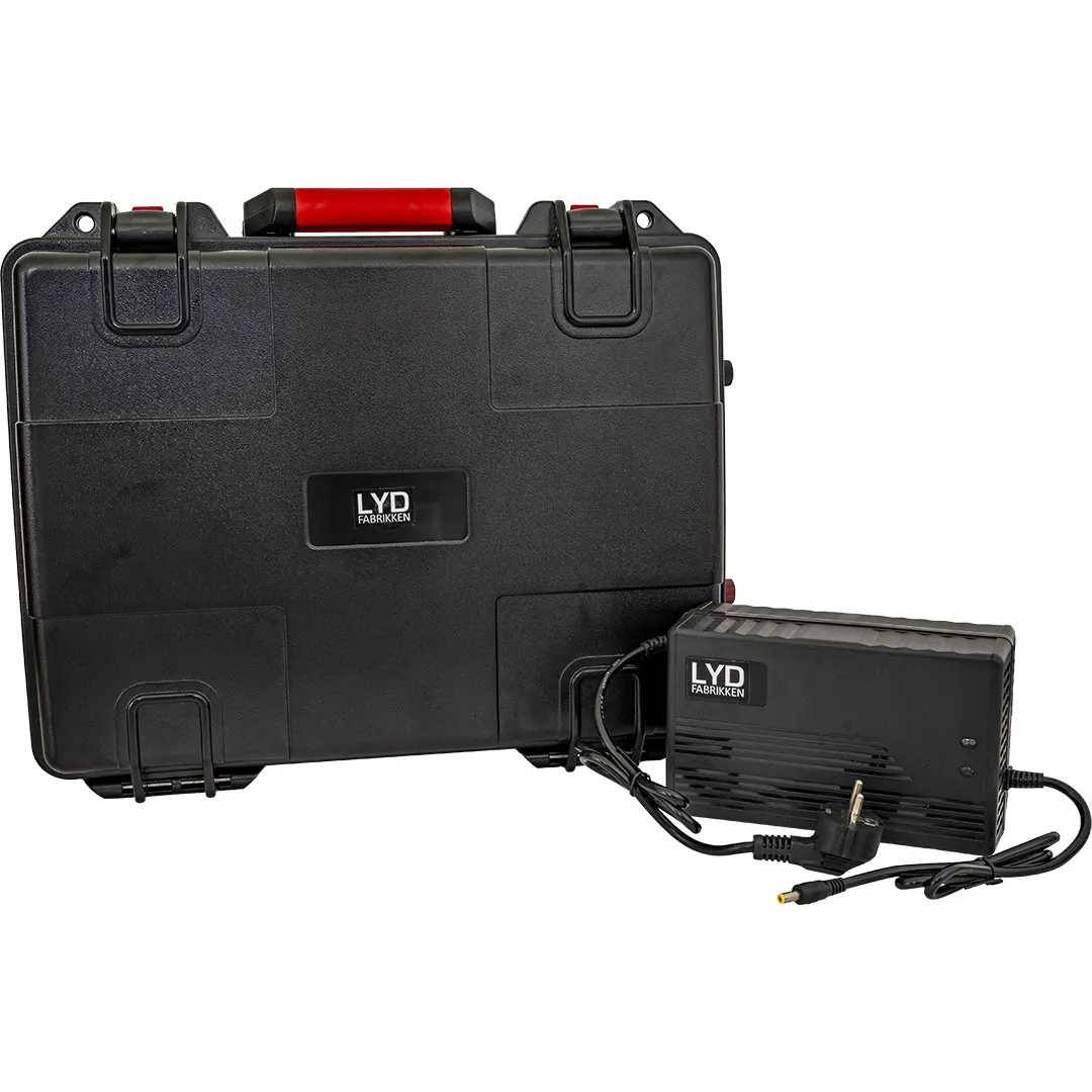 100AH 36V Lithium Batteri I Kuffert - Powerbanks og batterier