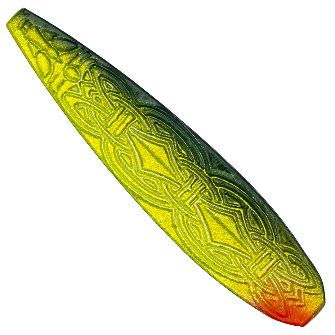 Odin-Lures Viking Gennemløber 18 Gram Green Gremlin - Håndmalet/lavet i Danmark