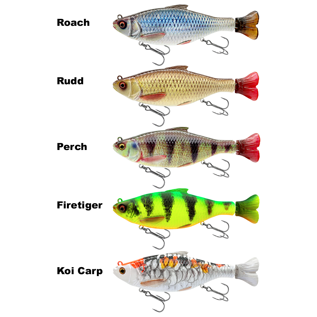 Savage Gear 3D Hard Pulsetail Roach 18cm 95gram Koi Carp - Wobler