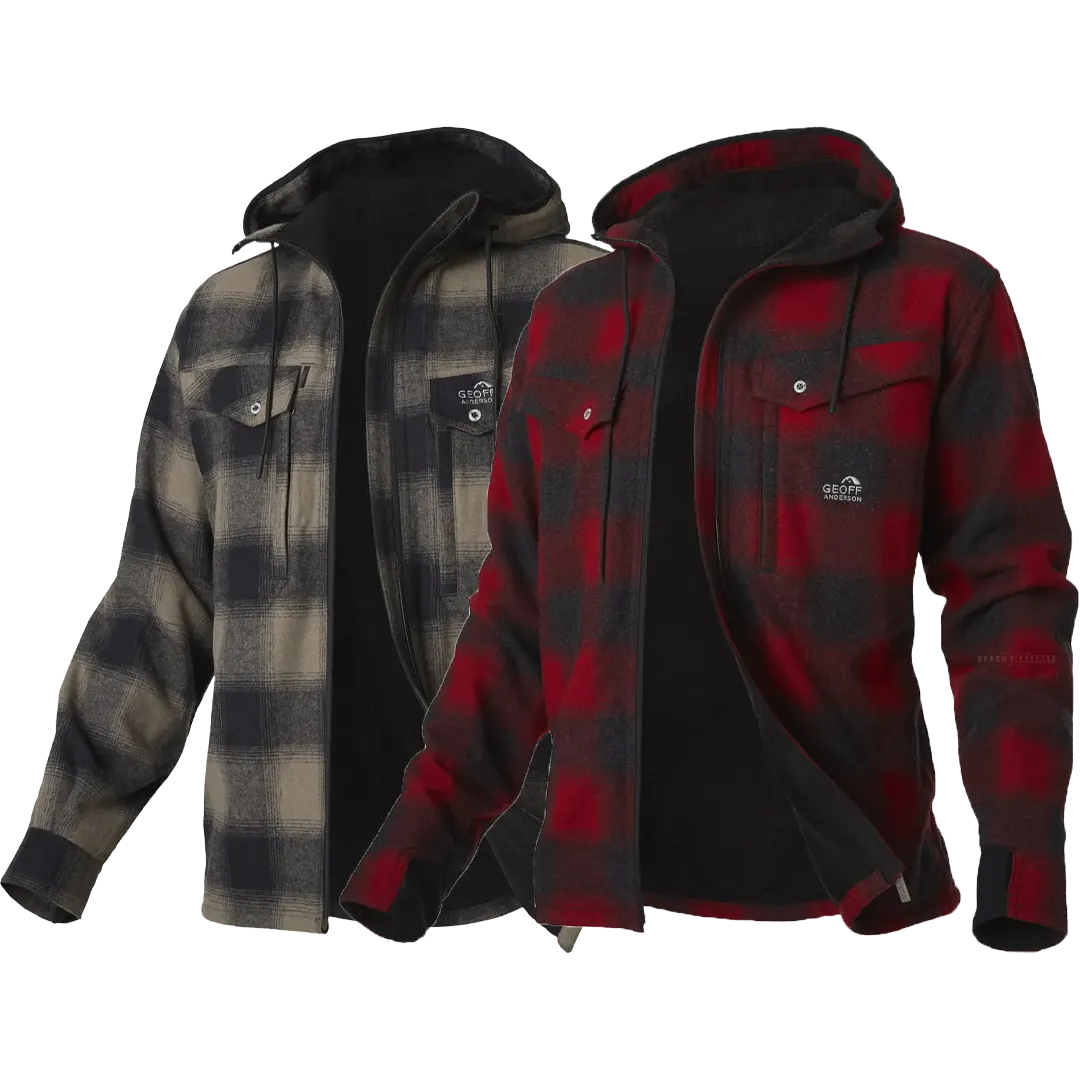 Geoff Anderson Ezmar2+ Hoodie Rød S - Trøjer