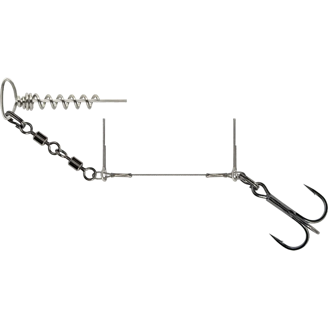 Savage Gear Spinning Stinger 9,5cm st. 1 - Wire-floucarbon forfang & Stingers