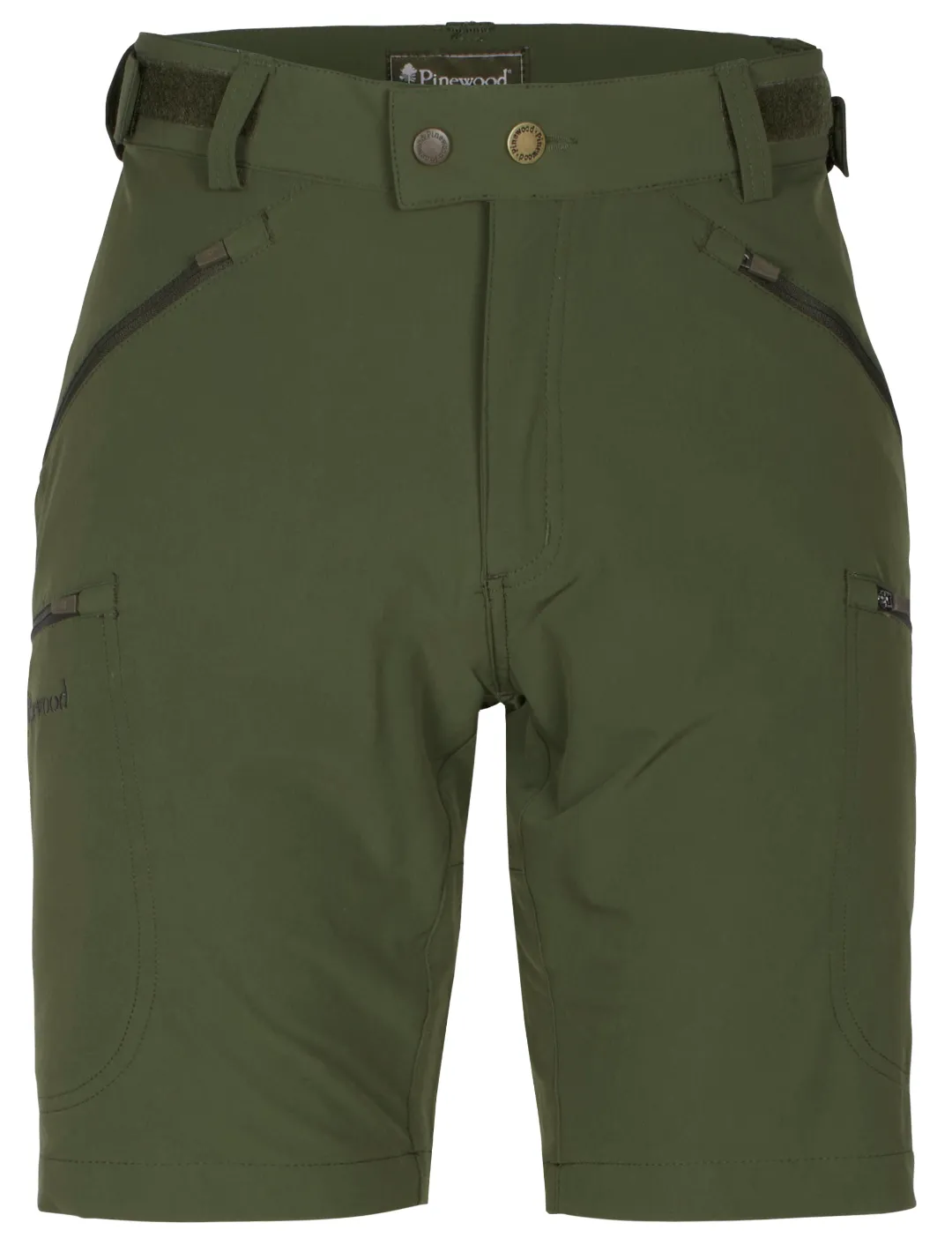 Pinewood Abisko Light Stretch Shorts Men's Mosgrøn C50 - Shorts