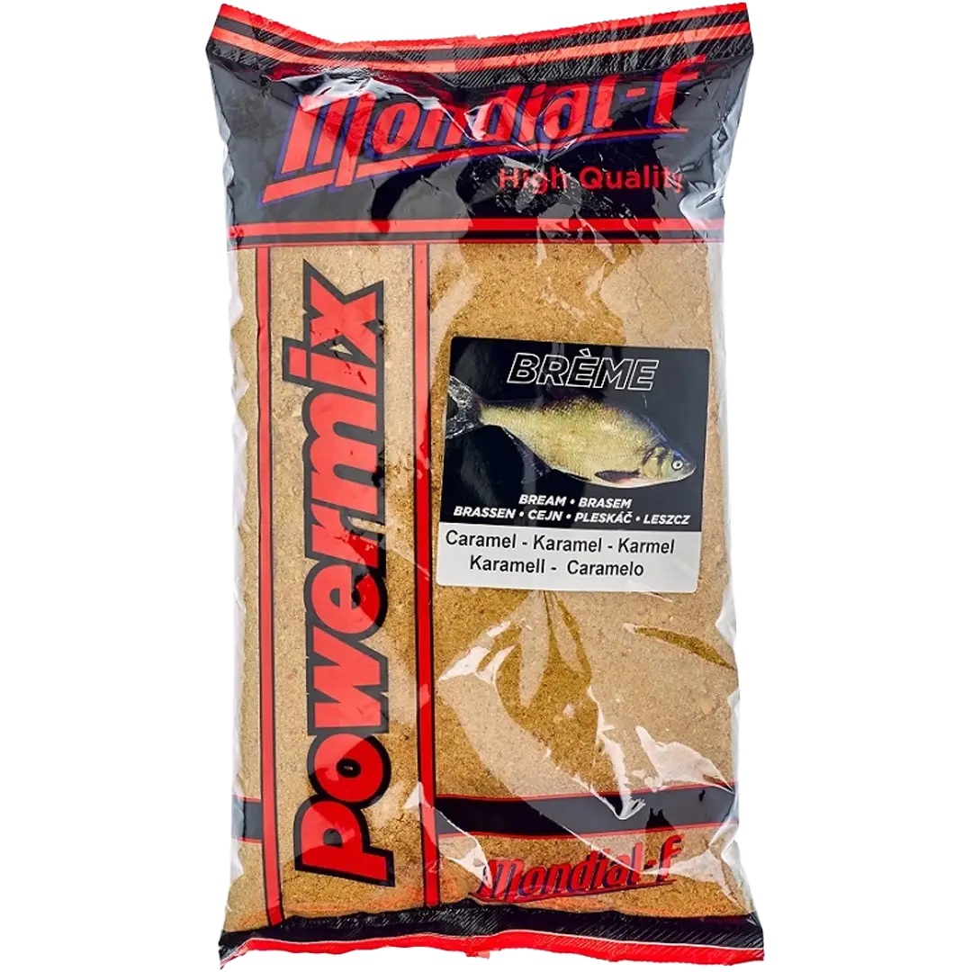 Mondial-F Powermix Groundbait Bream Caramel - Forfoder