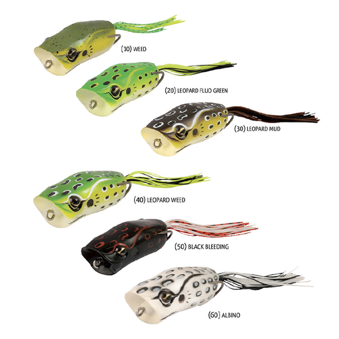 Rapture Popper Frog 6cm 15g Albino - Popper