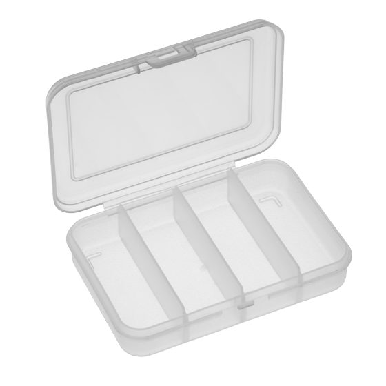 Panaro Plastica - Panaro box med 4 rum - Æsker