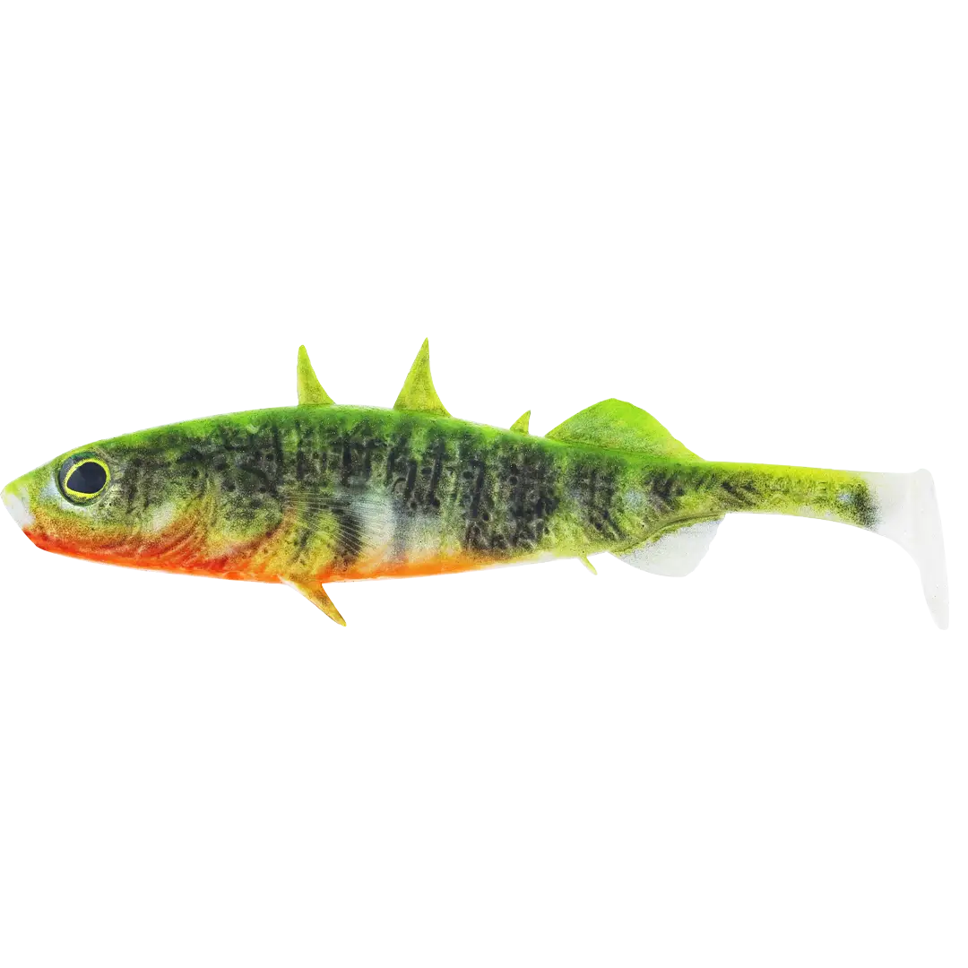 Westin Stanley the stickleback shadtail 9cm Chartreuse Stickleback - Aborre