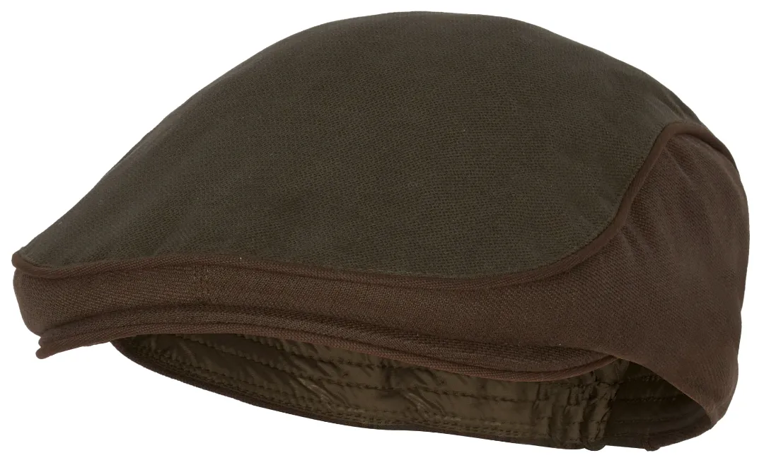 Pinewood Nydala Sixpence Cap MossGreen/SuedeBrown XLarge/XXlarge - Sixpence