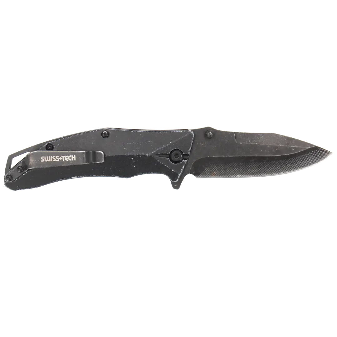 SwissTech Foldekniv Alu/bi-metal - Foldeknive