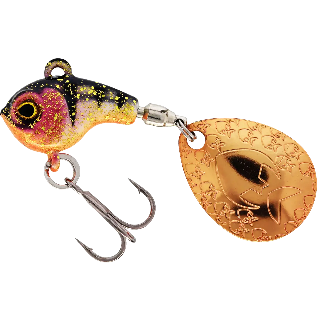 Westin Dropbite Tungsten Spin Tail Jig 1,6cm 7g Copper Perch - Spinner