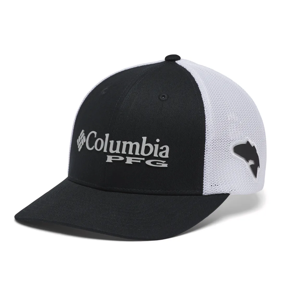 Columbia PFG Logo Mesh Ball Cap Black (sort) Large/Xlarge - Caps