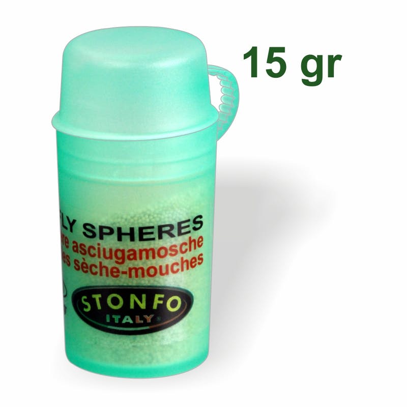 Stonfo Tørflue Pulver - Flyde-Synke-Rengøring