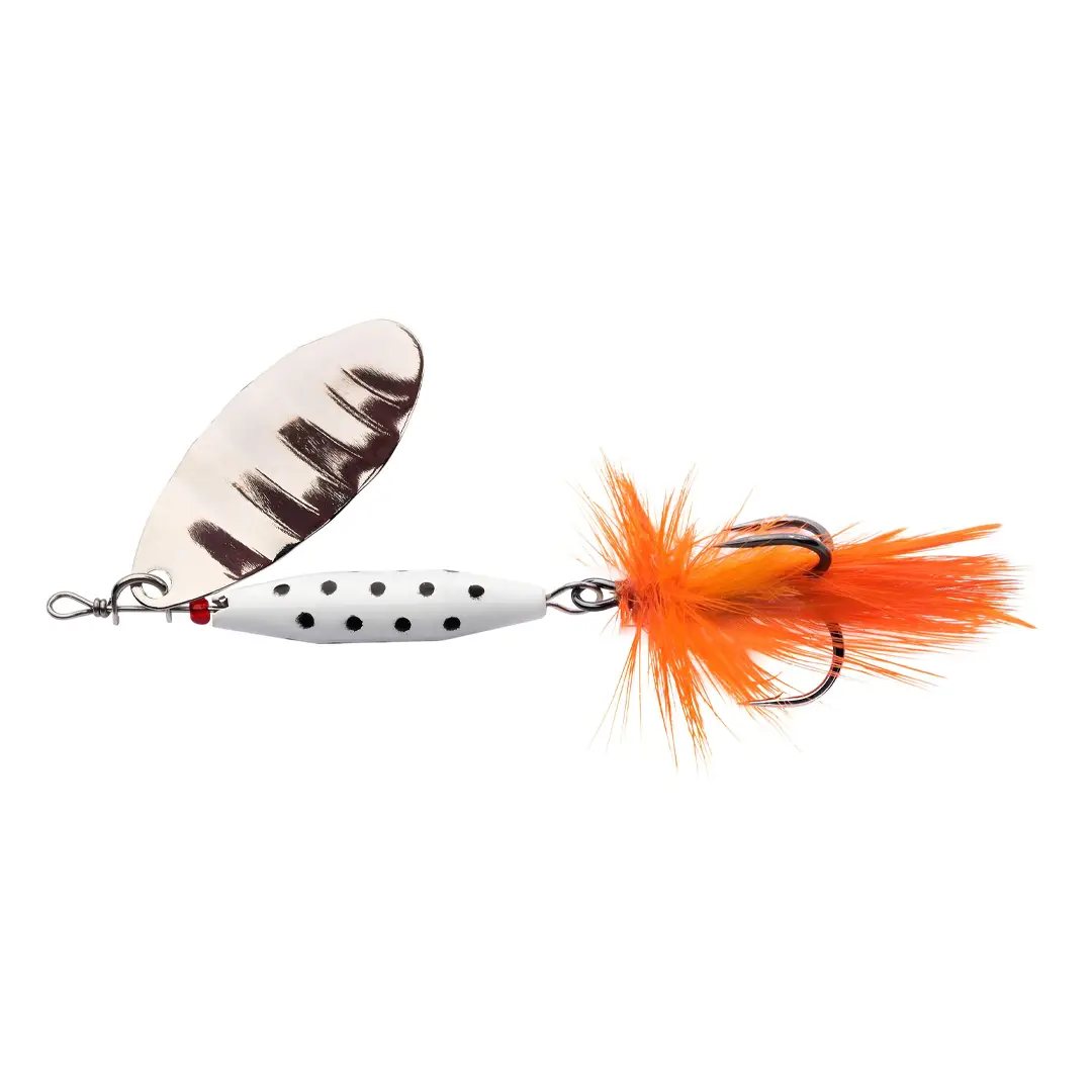 ABU Garcia Reflex White 65mm 18gram Silver - Spinner