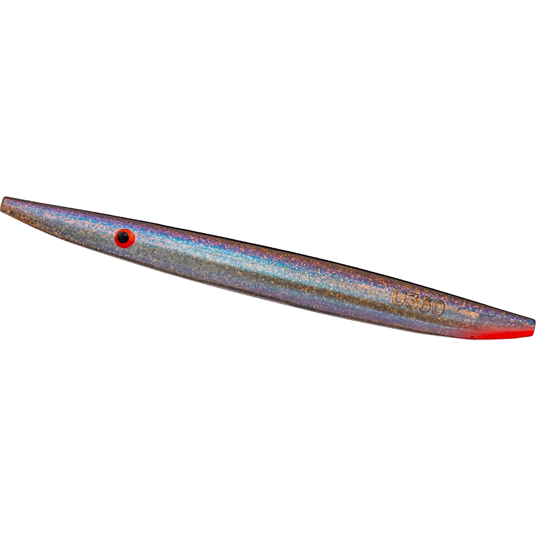 Effekt Tackle - PFB U360 Kystwobler 12 Gram Glitter Sild - Håndmalet/lavet i Danmark