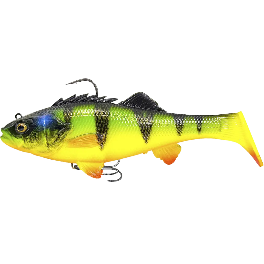 Savage Gear 3D Perch RTF 20cm Fire Perch - Gedde