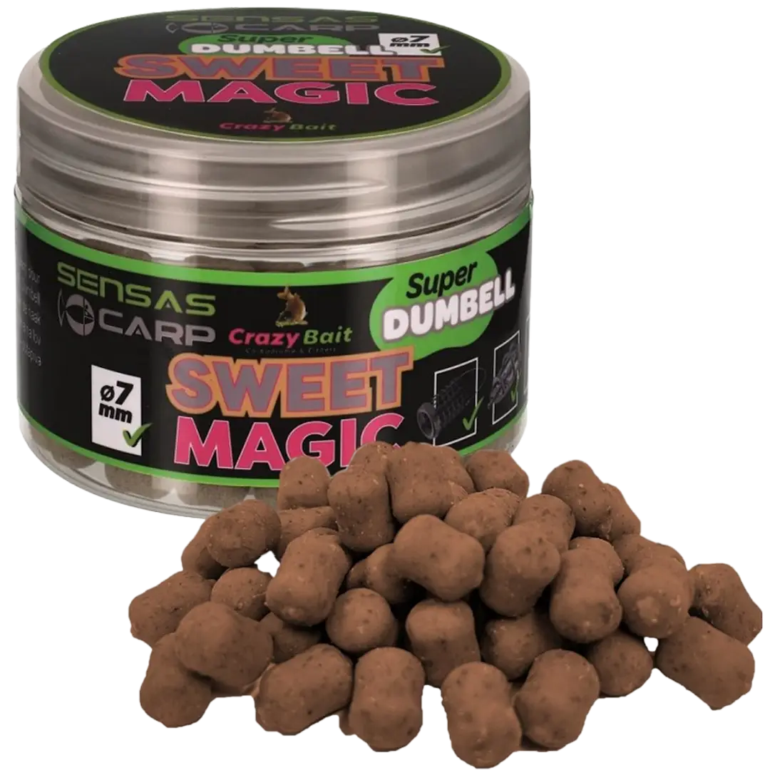 Sensas Crazy Super Dumbell 80g 7mm Sweet Magic - Boilie