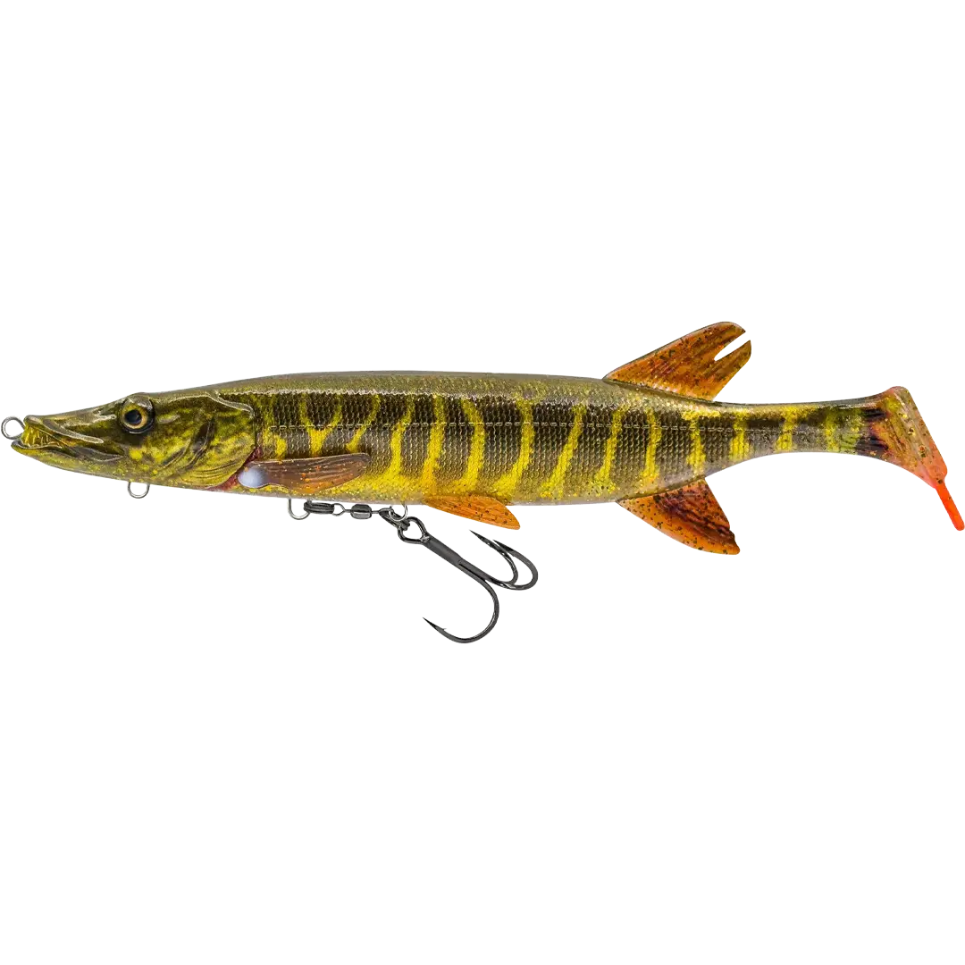 Savage Gear 3D Pike Shad 20cm Clear Pike - Gedde