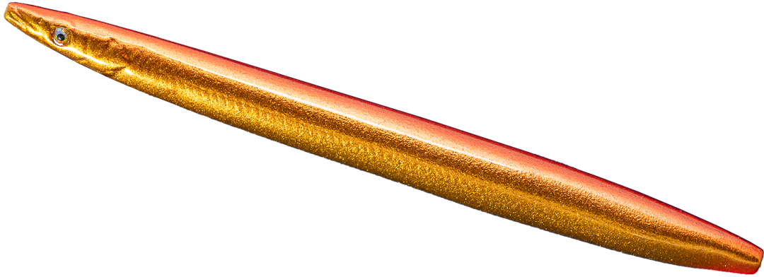 Savage Gear Line Thru Sandeel - Håndmalet i Danmark 17. El Dorado 12,5cm 19gram - Gennemløber