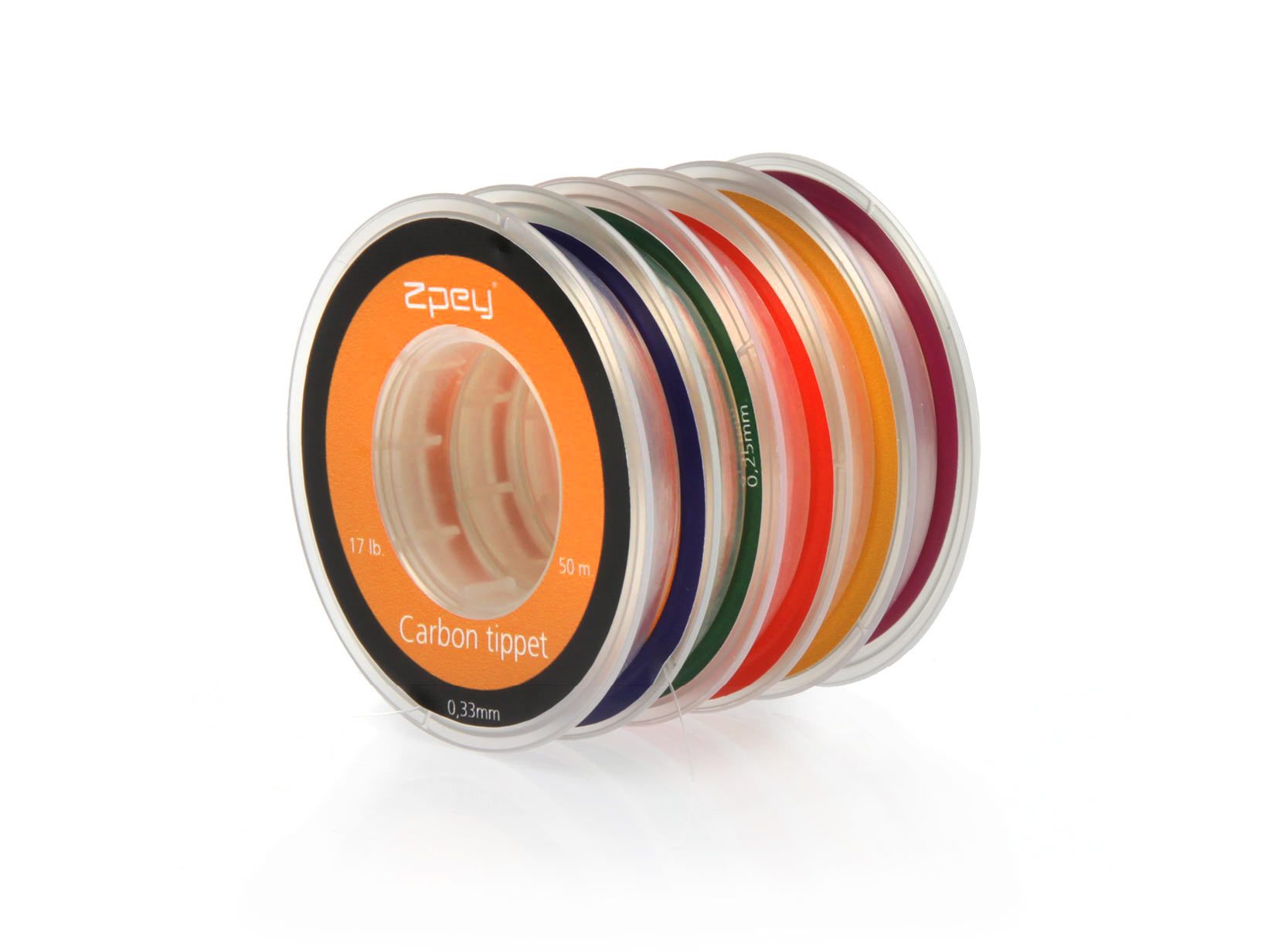 Zpey Fluorocarbon tippet 0,50mm 32lb 35m - forfang og forfangsruller