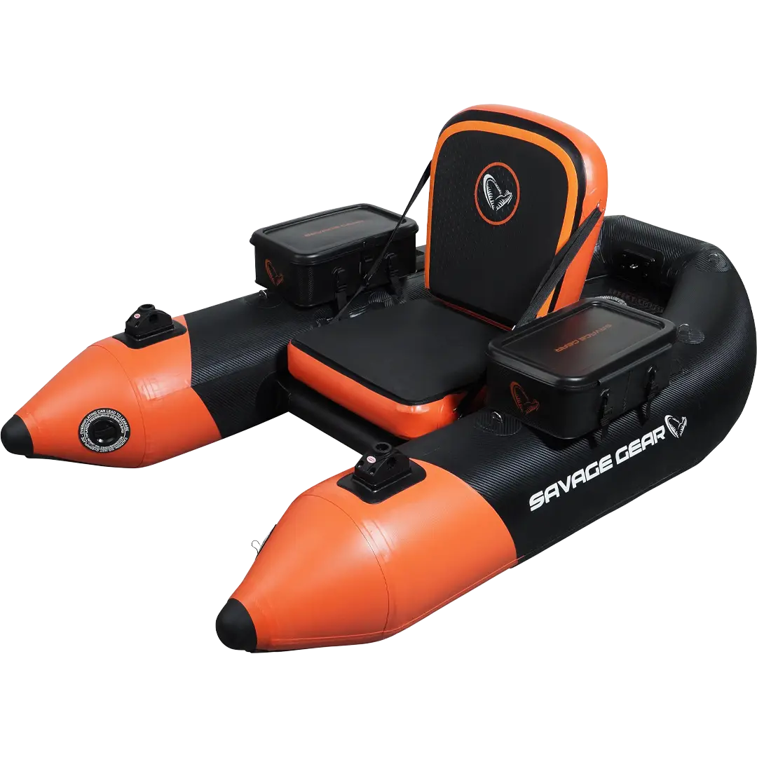 Savage Gear High Rider 185 Carbon Optix Pro-Motor Belly Boat - Båd, flydering og kajak