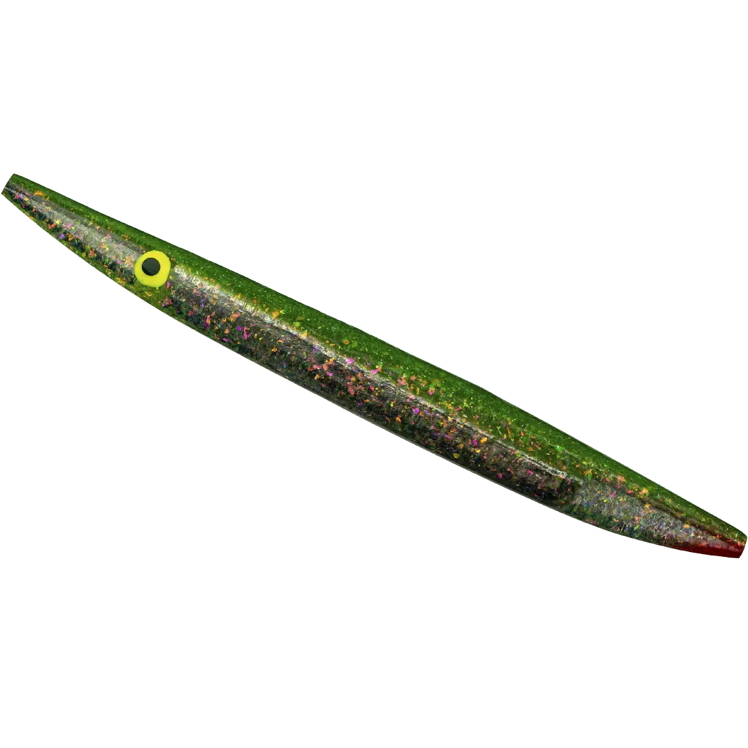Effekt Tackle - PFB U360 Kystwobler 12 Gram Transparent Chartreuse - Håndmalet/lavet i Danmark