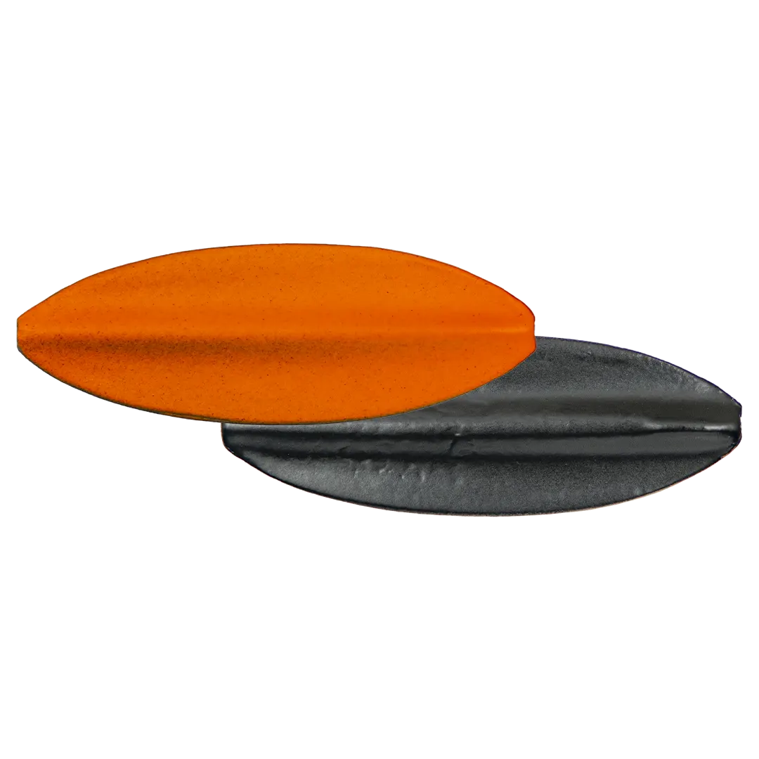 Odin-Lures Syveren Sort/Orange - Håndmalet/lavet i Danmark