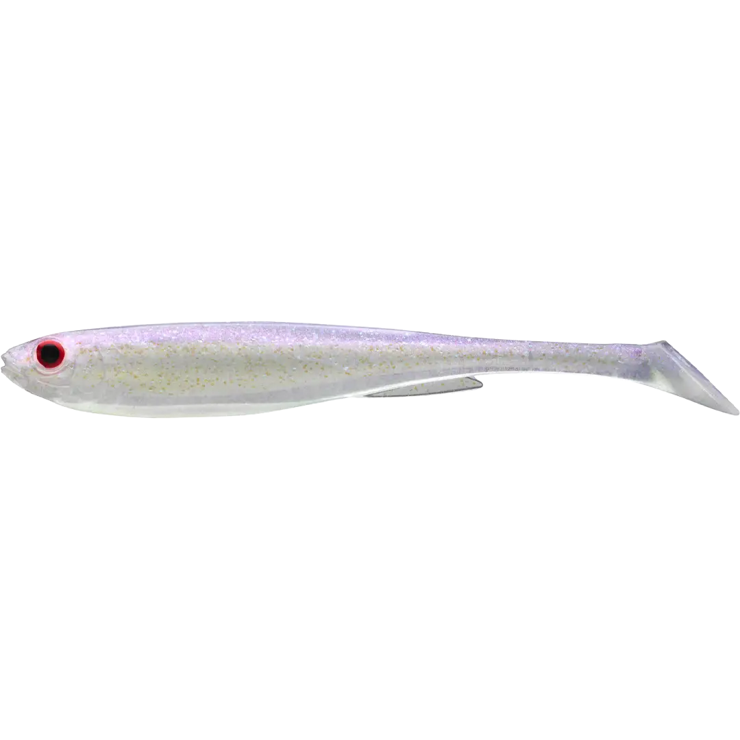 Daiwa Prorex Slim Shady Shad 7,5cm White Ghost - Aborre