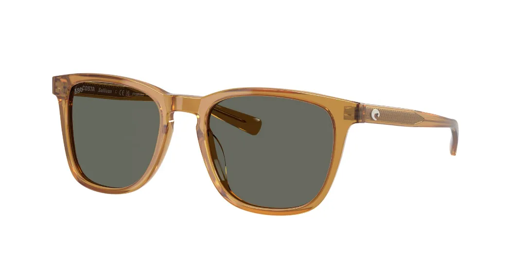 Costa Del Mar Sullivan Polaroid Solbriller Sun Ray Glas Gray - Fiskebriller