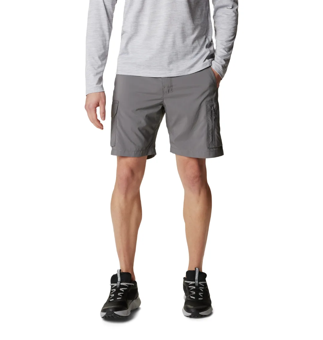 Columbia Mens Silver Ridge Utility Cargo Shorts City Grey (grå) 42 - Shorts