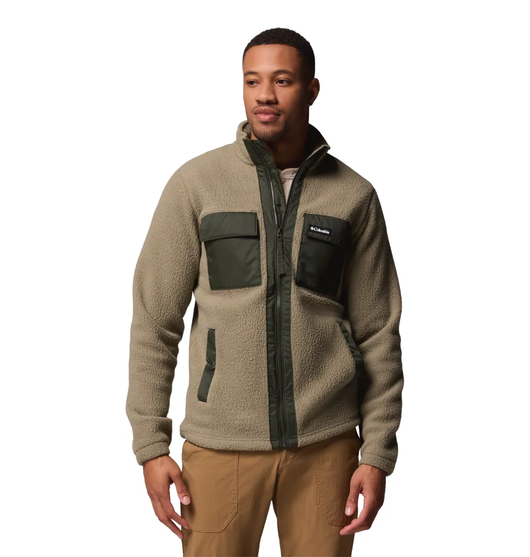 Columbia Juniper Full Zip Fleece kun str. M Stone Green, Greenscape M - Jakker