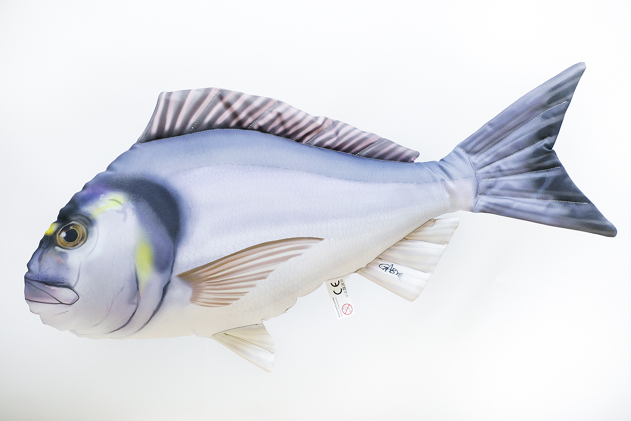 Gaby Guldbrasen - tøjdyr - Fiskebamser og Trofæer