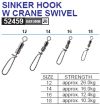 Owner Sinker Hook Crane Swivel