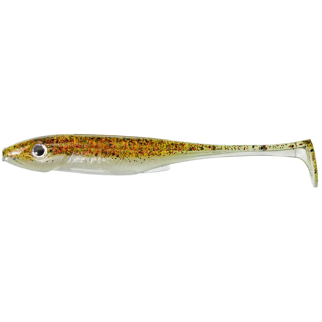 Gunki Whiz 5cm Brown Sugar Green & Red Flk - Aborre