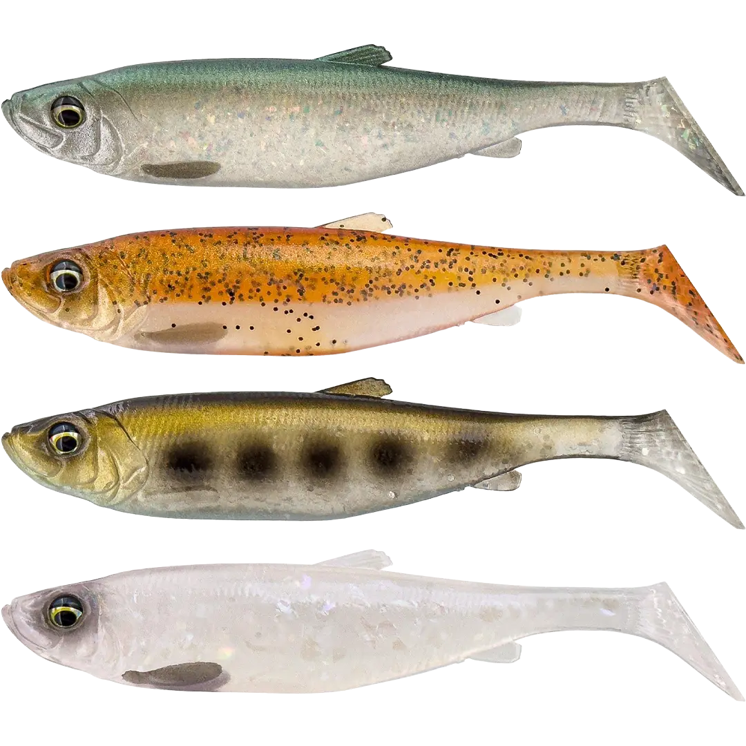 Savage Gear 3D Herring Shad Mix 11cm Clear Water Mix - Aborre