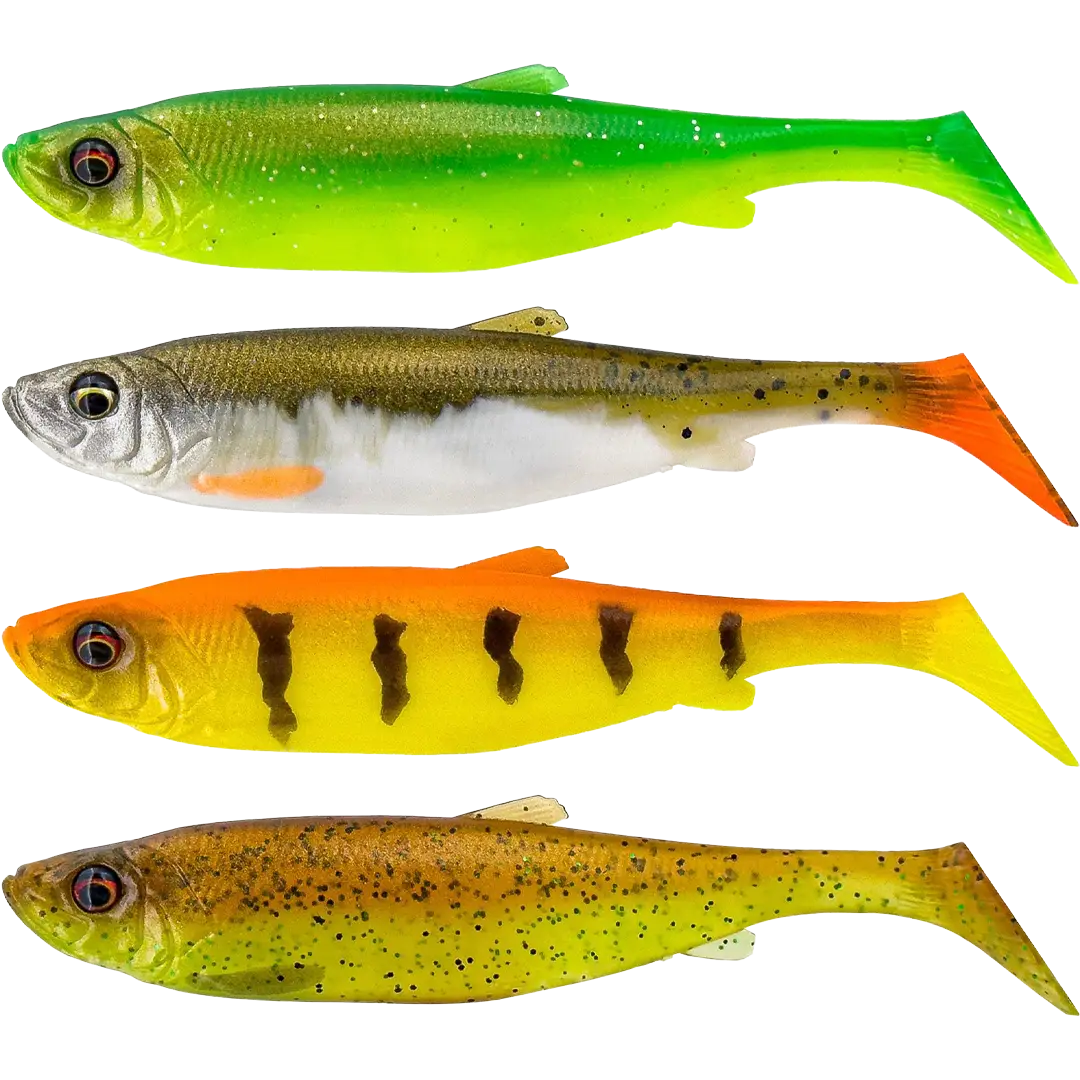 Savage Gear 3D Herring Shad Mix 11cm Dark Water Mix - Aborre