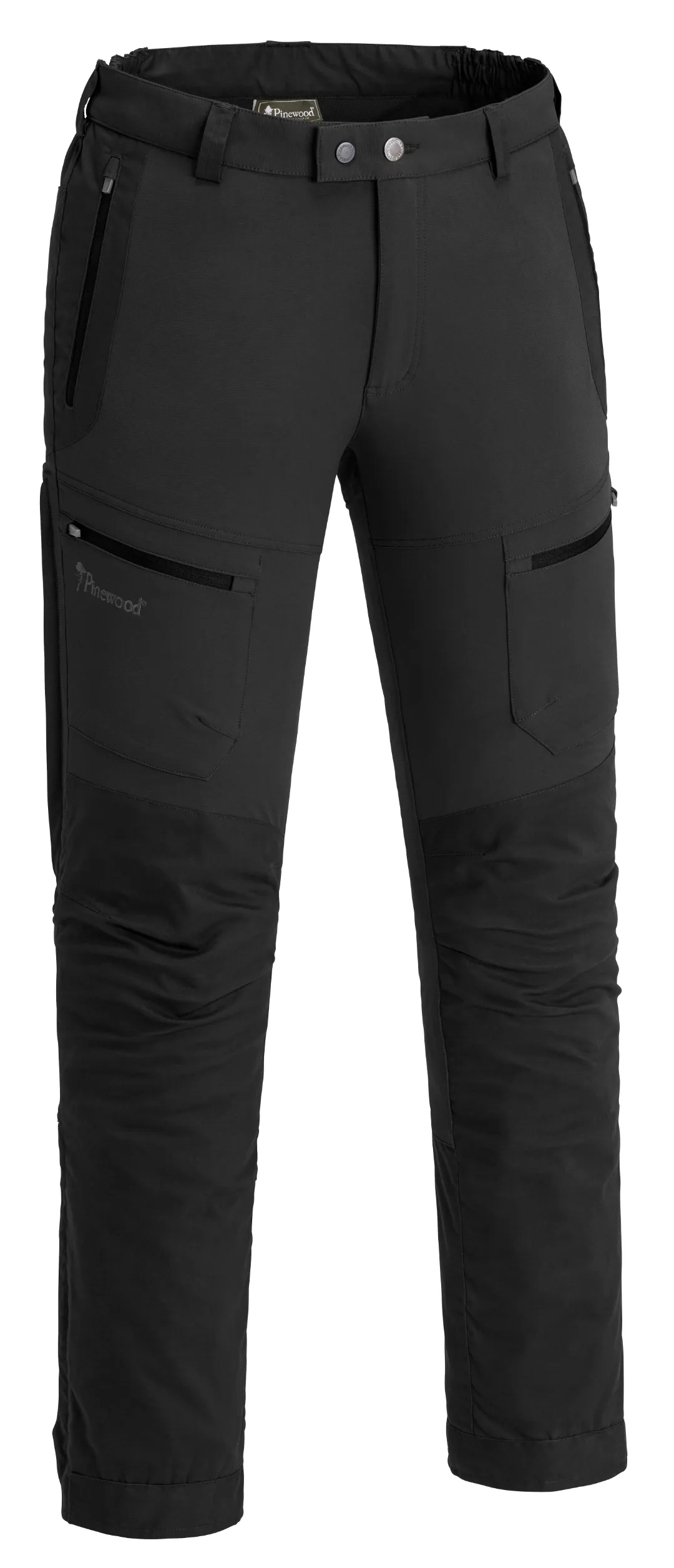 Pinewood Finnveden Hybrid Buks Black (sort) C46 - Friluftsbukser