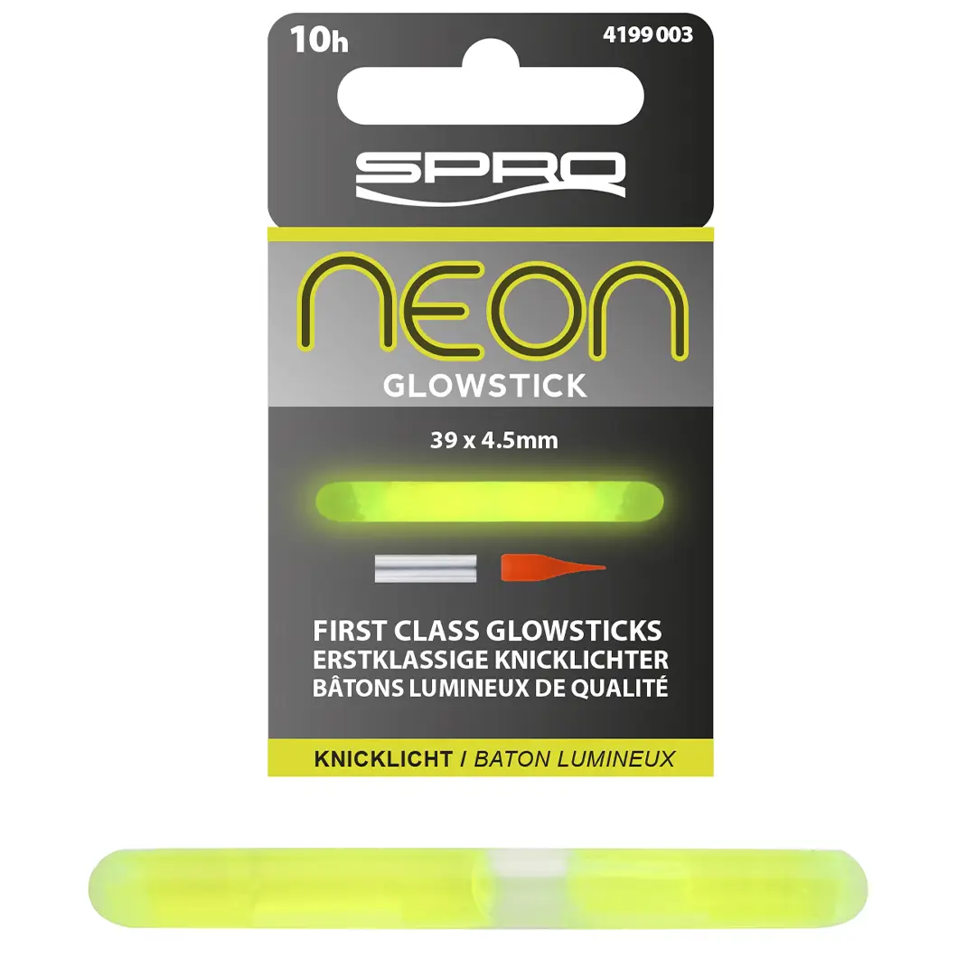 Spro Neon Glow Stick Knæklys 1 stk. Grøn - Knæklys