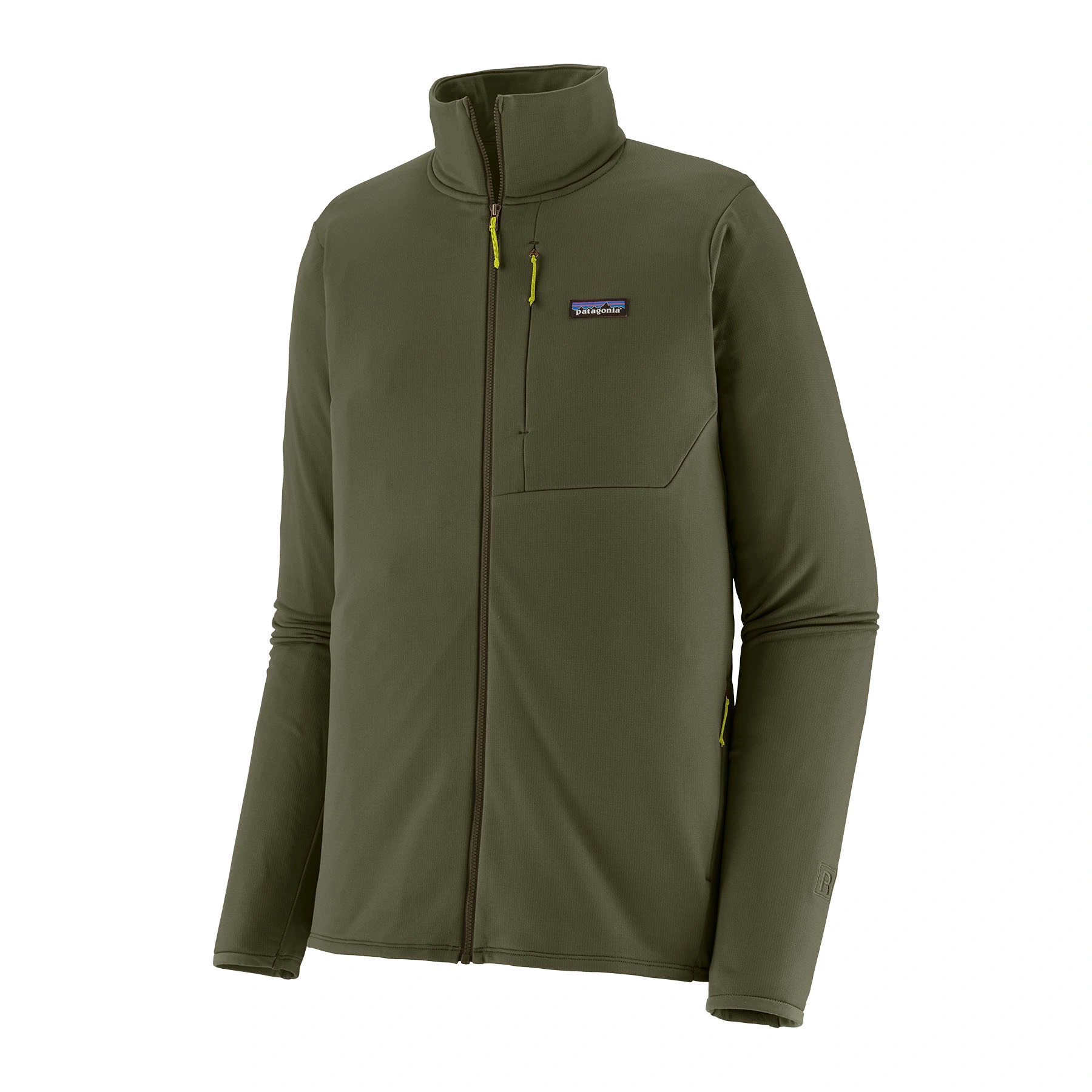 Patagonia M's R1 Thermal Jkt KUN STR. SMALL PNGR (Pine Needle Green) S - Fleecejakker