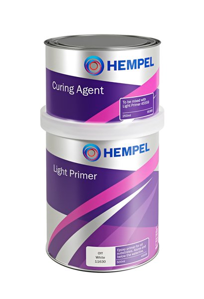 Hempel Bådmaling - Hempel Light Primer 0,37 Liter White 11630 - Primere
