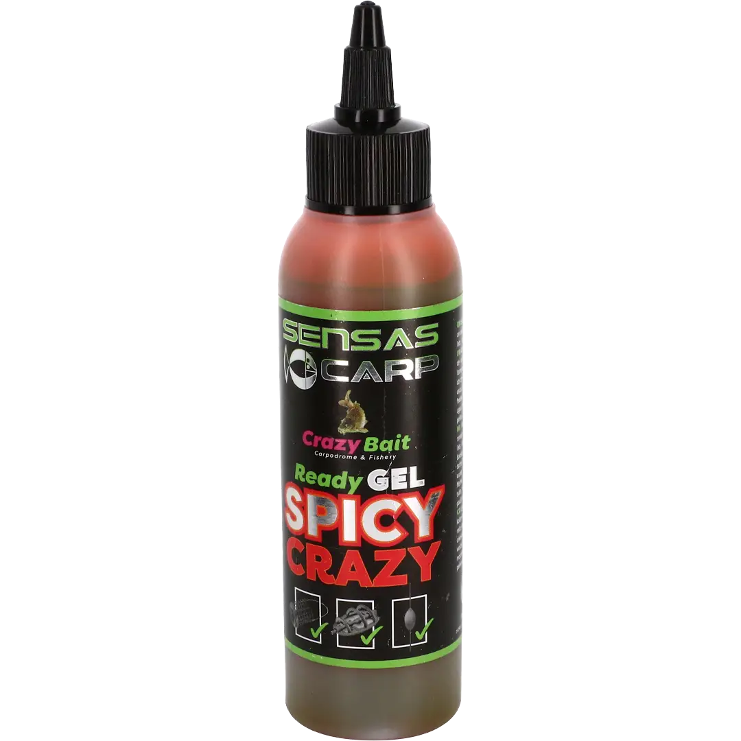 Sensas Crazy Gel 115ml Spicy Crazy - Dip/Liquide/Oil