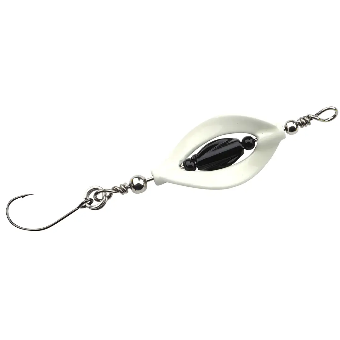 Spro Trout Master Double Spin Spoon 3,3 Gram Black N White - Mikroblink