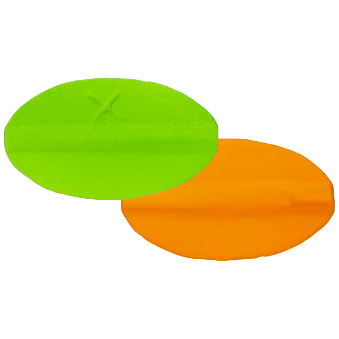 Odin-Lures Paven Gennemløber 2,8 Gram Grøn/Orange - Håndmalet/lavet i Danmark