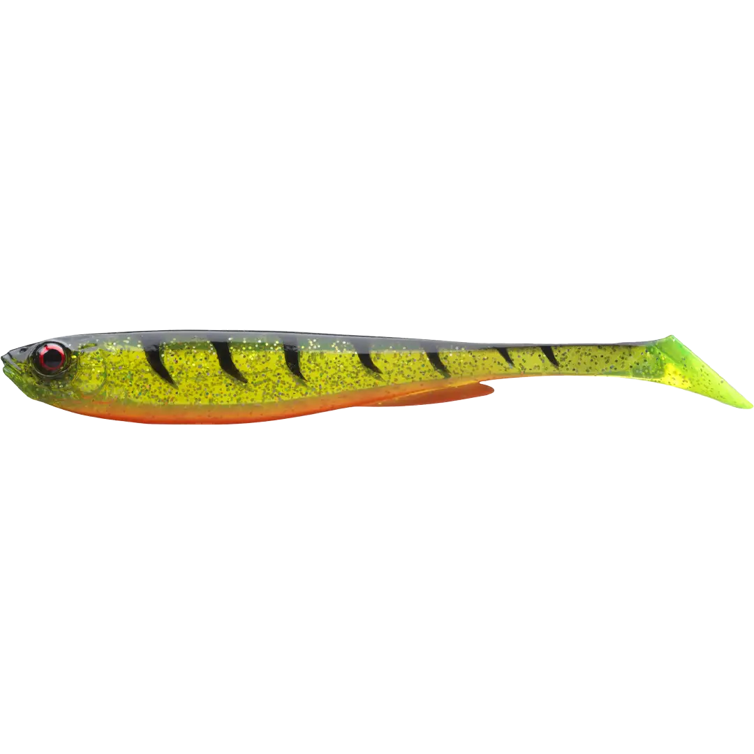 Daiwa Prorex Slim Shady Shad 10,5cm Ghost Firetiger - Aborre